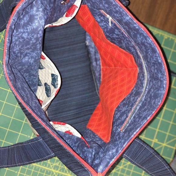 Handcrafted purse/diaper bag